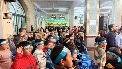 جشن دهه‌فجر و نیمه‌شعبان در مسجد الزهرا(س) کازرون