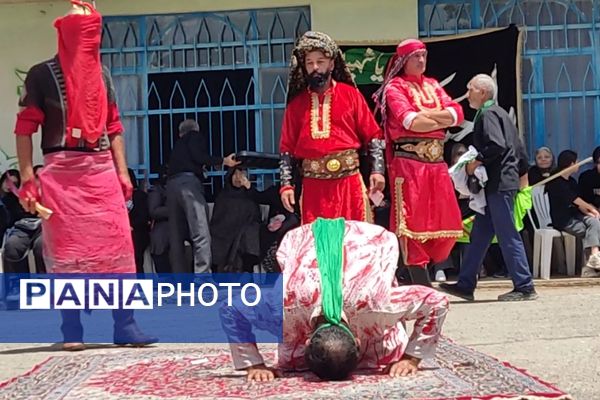 مراسم شبیه خوانی روز عاشورا در شهرستان طالقان