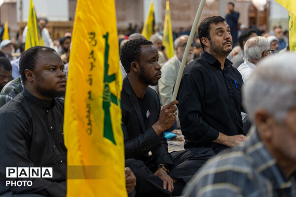 مراسم بزرگداشت دومین سالگرد شهید «سید حسن نصرالله» در قم