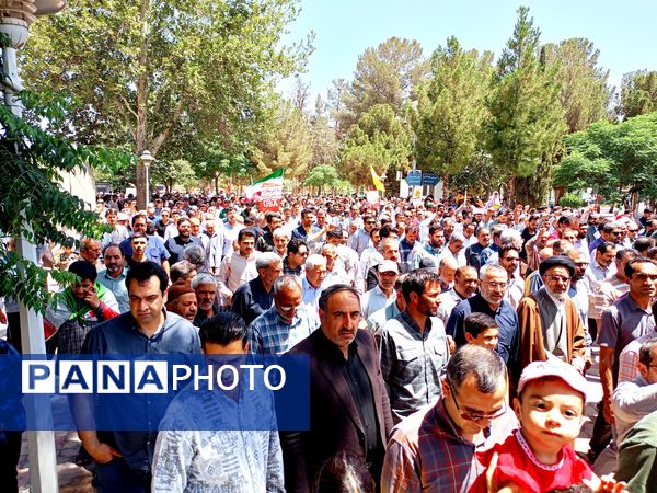 حماسه ای تازه از مردم کاشمر در جمعه نصر و خشم