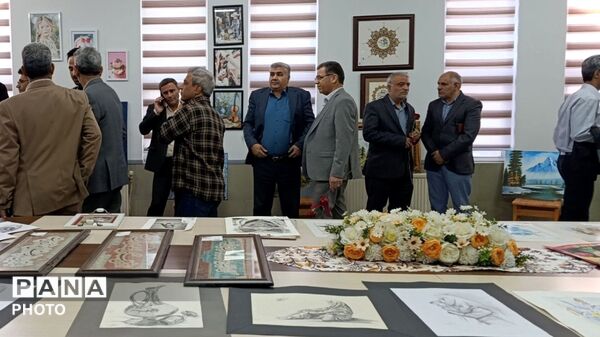 نمایشگاه هنری در مدرسه آرمینه مصلی‌نژاد