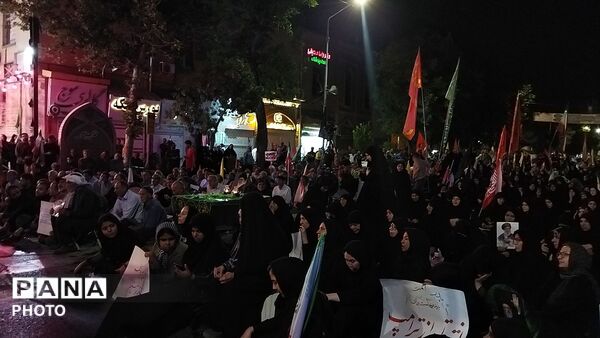 اجتماعات شبانه با حضور مردم غیور  شهرستان نیشابور