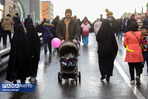 جشن خیابانی نیمه شعبان در تهران