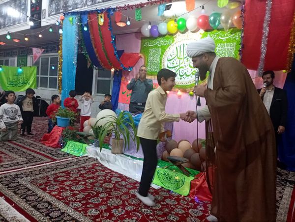 جشن میلاد امام علی (ع) در حسینیه حیدری فدافن