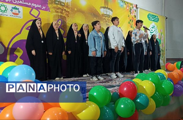 جشن میلاد امام رضا(ع) در قائمشهر