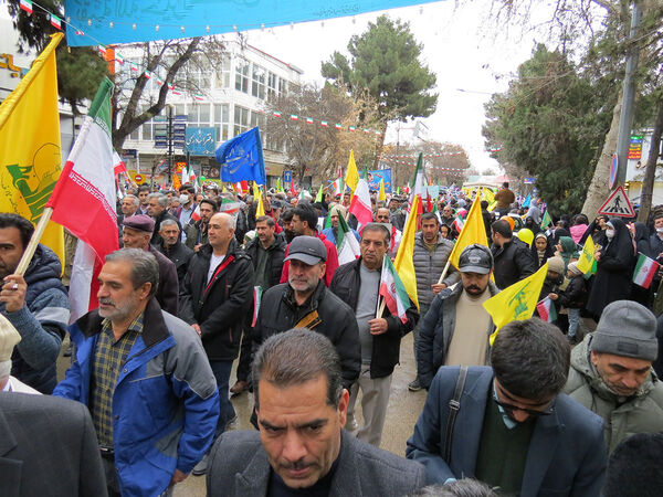 راهپیمایی روز ۲۲بهمن شهرستان بجنورد
