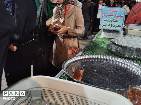 قاب پانا میزبان چایخانه های حسینه امام خمینی (ره)