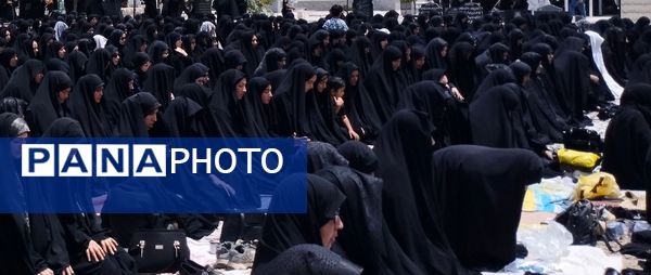 برگزاری نماز ظهر عاشورا در خلیل آباد 