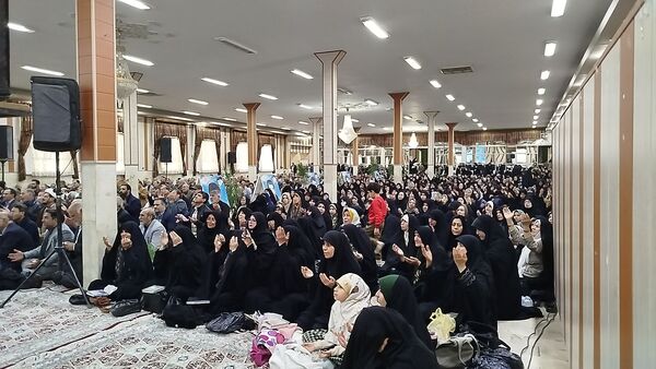 مراسم پر فیض دعای ندبه به همراه آئین رونمایی و عطرافشانی سنگ یادبود شهید گمنام 