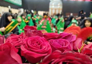 برپایی سفره مهر حضرت رقیه (س) در آمل