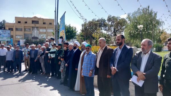 راهپیمایی مردم خراسان شمالی علیه جنایات رژیم صهیونسیتی 