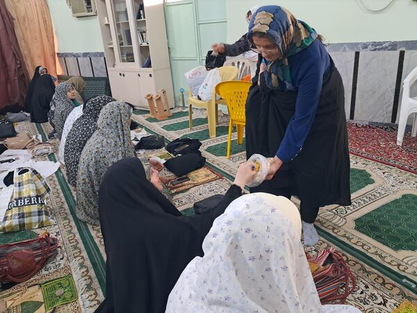 اقامه نماز عید سعید فطر در مسجد جامع جمنان قائمشهر