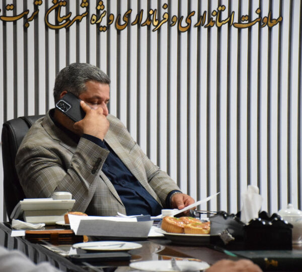 فرماندار ویژه تربت‌حیدریه پای درد دل شهروندان نشست