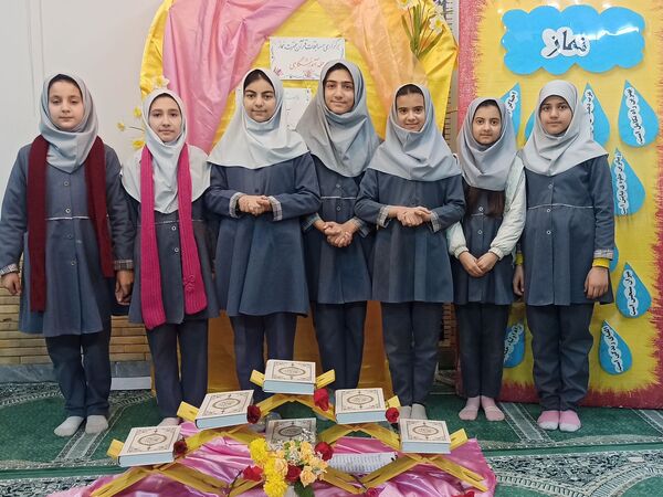 نوگلان قرآنی دبستان مسعود سعد