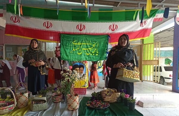 برگزاری آیین کهن «حق لیلی» در مدرسه شهید ابراهیم تنیده هرمزگان