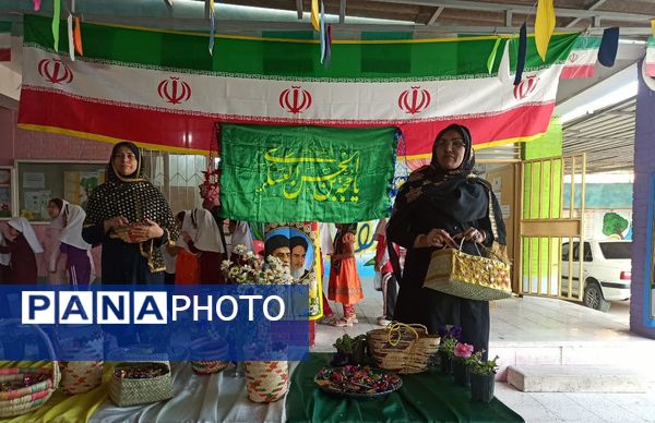 برگزاری آیین کهن «حق لیلی» در مدرسه شهید ابراهیم تنیده هرمزگان