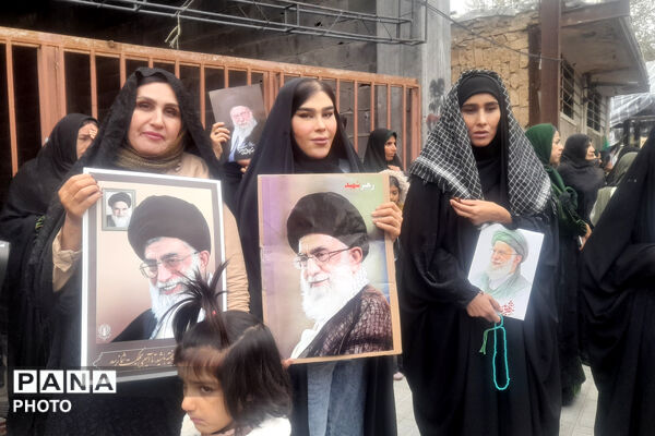  زنگ همبستگی و تجمع حماسی هواداران ایران زمین در لردگان