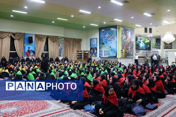 افتتاحیه اردوی دختران زیارت اولی استان خراسان رضوی 