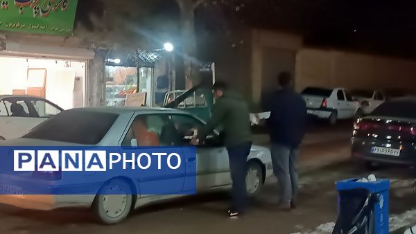 موکب پذیرایی مسجدالرضای نیشابور به‌مناسبت میلاد امام زمان (عج)