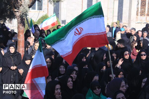 تشییع و تدفین پیکر شهید امیرحسن کاظمی