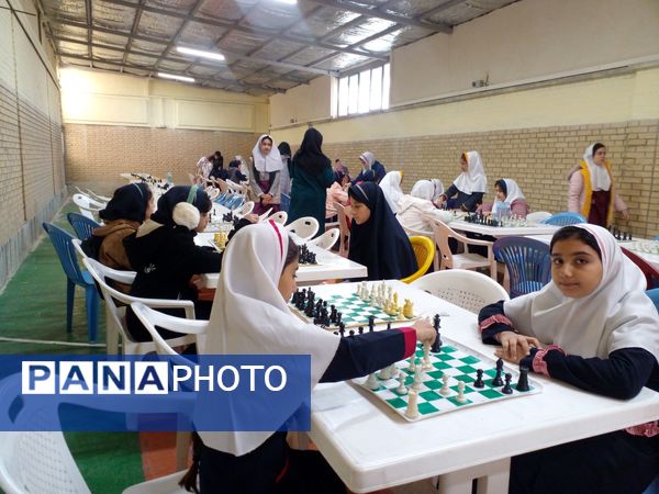  مسابقات شطرنج دختران مقطع ابتدایی شهرستان قدس