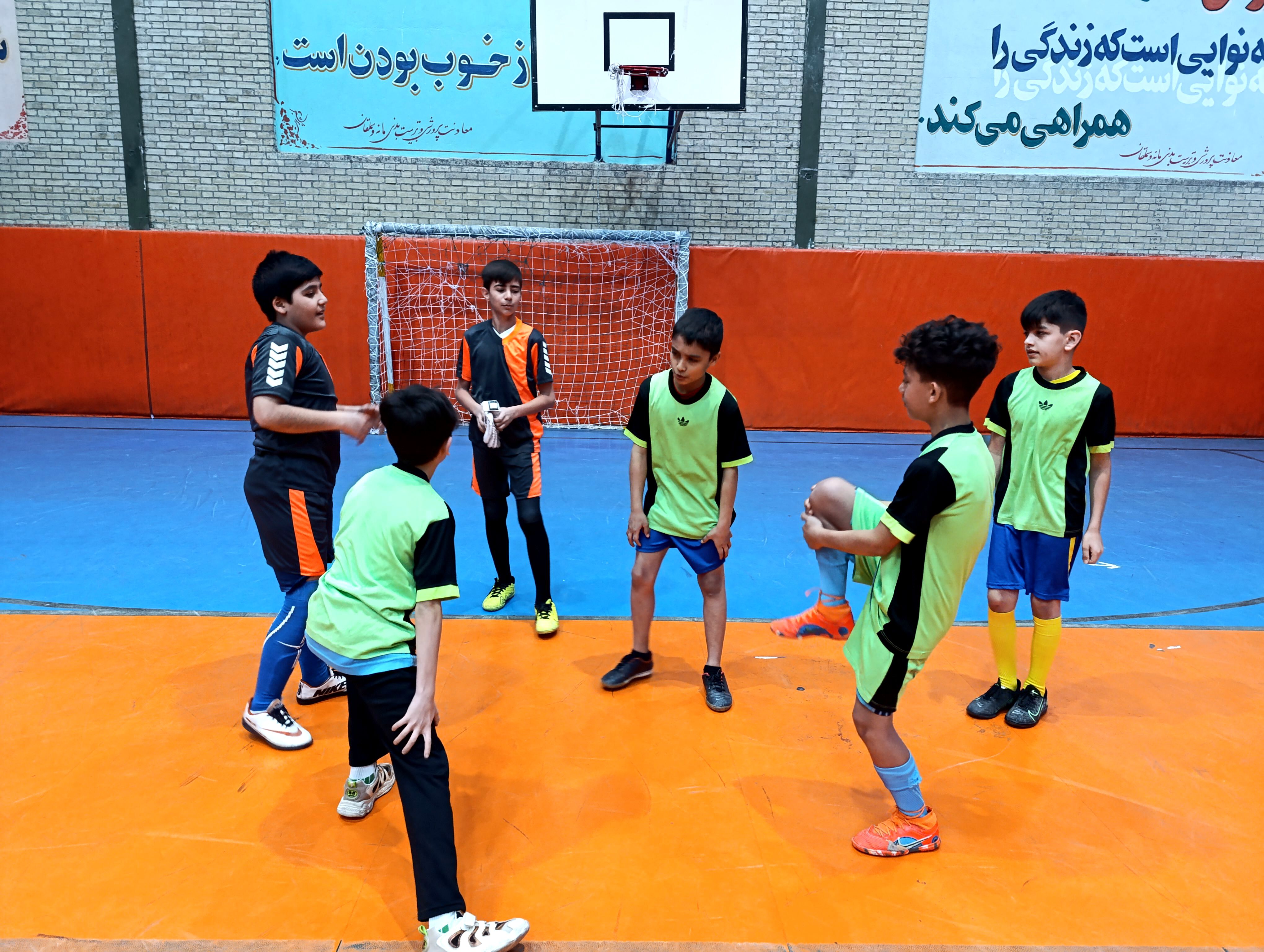 مسابقات فوتسال دانش‌آموزی شهرستان سملقان