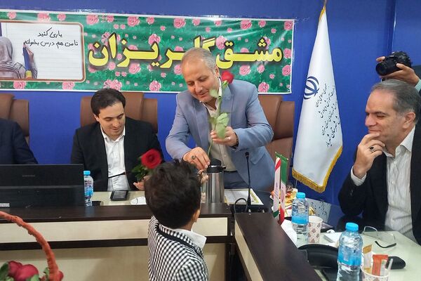 آیین «مشق گلریزان» در شهریار 