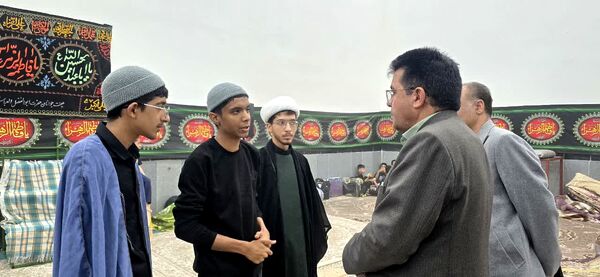 بازدید مدیر آموزش‌وپرورش شهرستان بافق از اعتکاف دانش‌آموزان