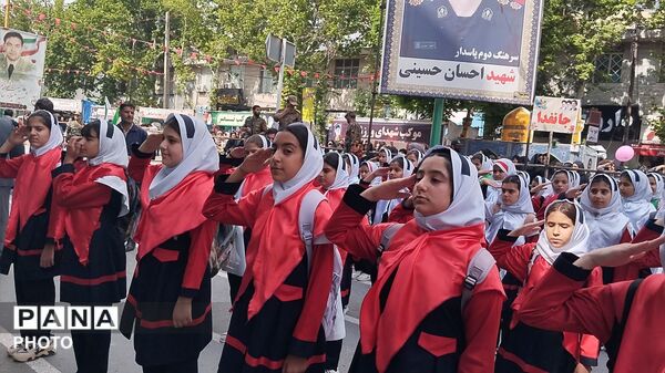 رزمایش عظیم اقتدار ملی جان‌ فدایان ایران در خرم‌‌ آباد
