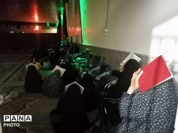 مراسم احیاء بیست و یکم در حسینیه حسینی روستا ارغا شهرستان خلیل آباد