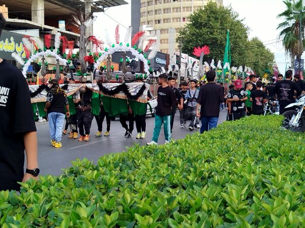 آیین علم‌گردانی ماه محرم در آمل