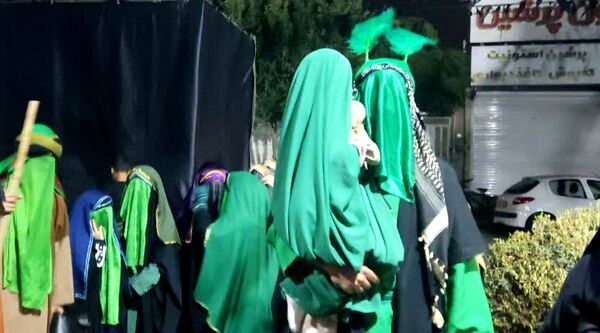 برگزاری مراسم تعزیه خوانی در کرج 