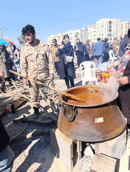 برگزاری جشنواره پخت سمنو در بجنورد 