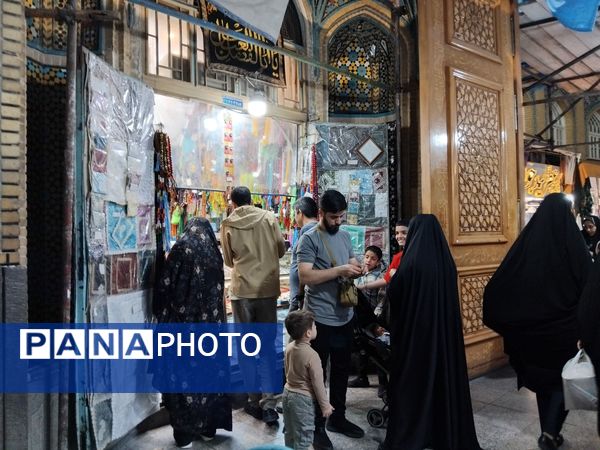 حال و هوای حرم حضرت معصومه(س) در روزهای پایانی نوروز