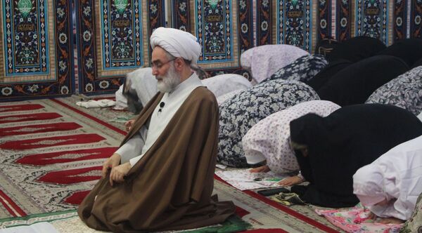 تجمع معنوی مادران و دختران در مصلی رشت