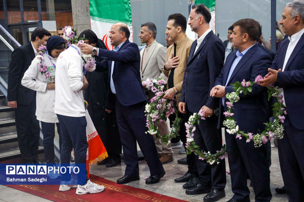 آیین استقبال از کاروان ورزشی دانش‌آموزی امید ایران از رقابت‌های ژیمنازیاد صربستان