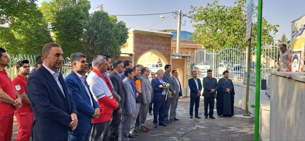 آیین افتتاح و کلنگ‌زنی پروژه‌های عمرانی و اقتصادی در شهرستان سامان 