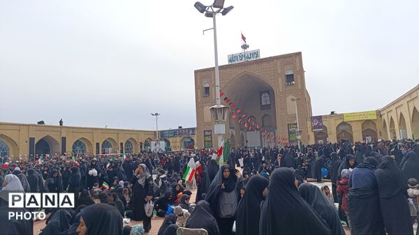 اقامه نماز عبادی سیاسی جمعه در روز قدس نیشابور 