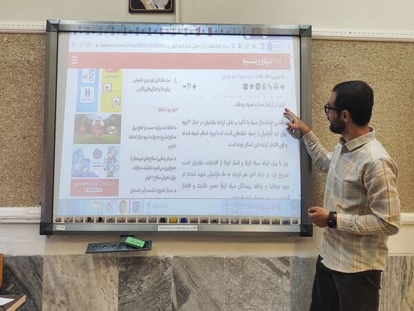 کارگاه آموزش مقدماتی خبرنگاران ویژه دانش‌آموزان در استان البرز