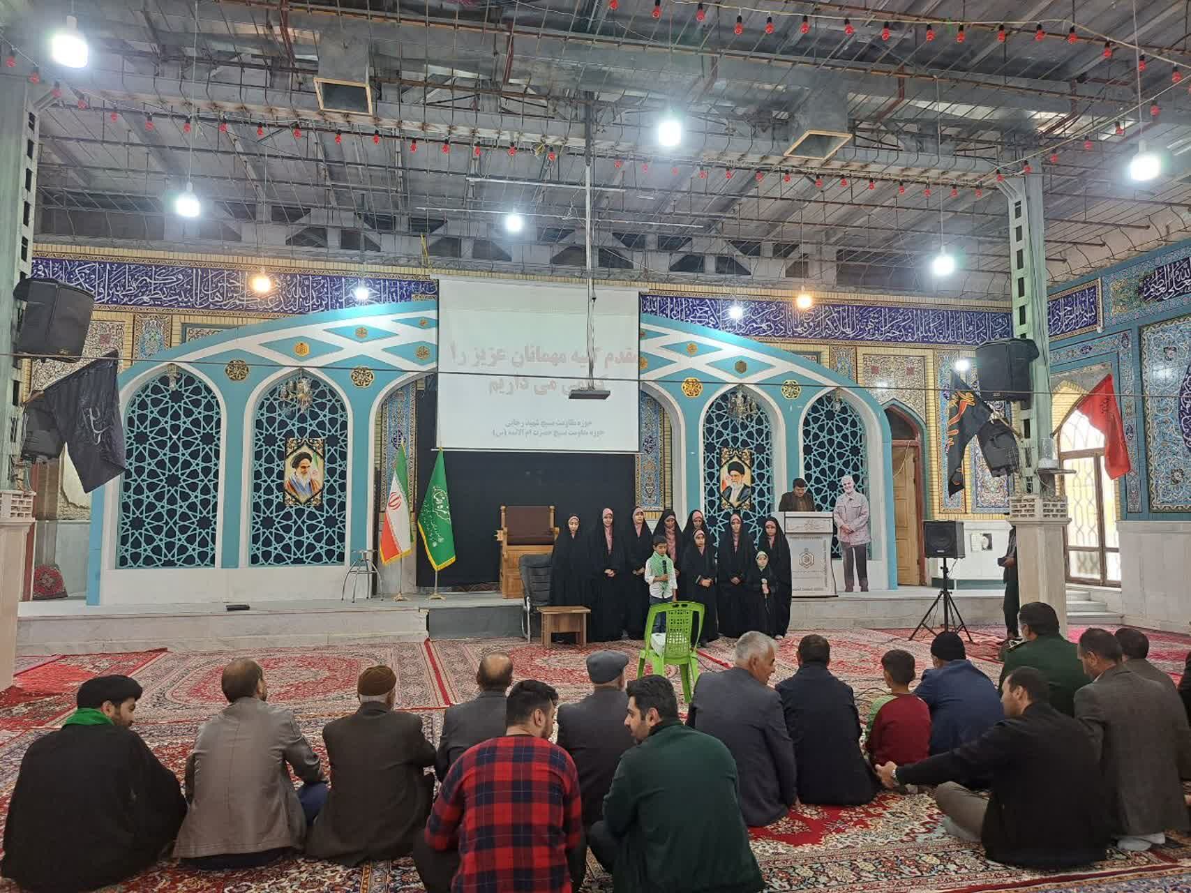 تقدیر از فرماندهان خواهر و برادر بسیجی شیروان
