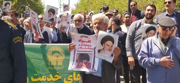 حضور مردم ولایتمدار شهرستان کاشمر در راهپیمایی روز جهانی قدس