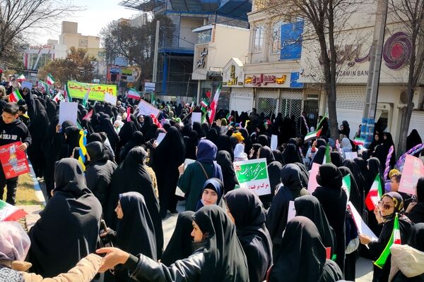 لبیک مردم شهرستان شیروان به رهبری با حضور باشکوه در راهپیمایی روز قدس