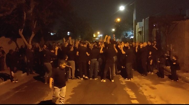 آیین سنتی شام غریبان در روستای جعفرآباد قم