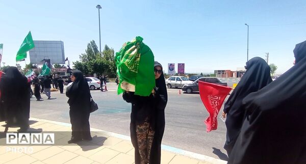 دسته عزاداری شهدای  ایران خودرو در ظهر عاشورا