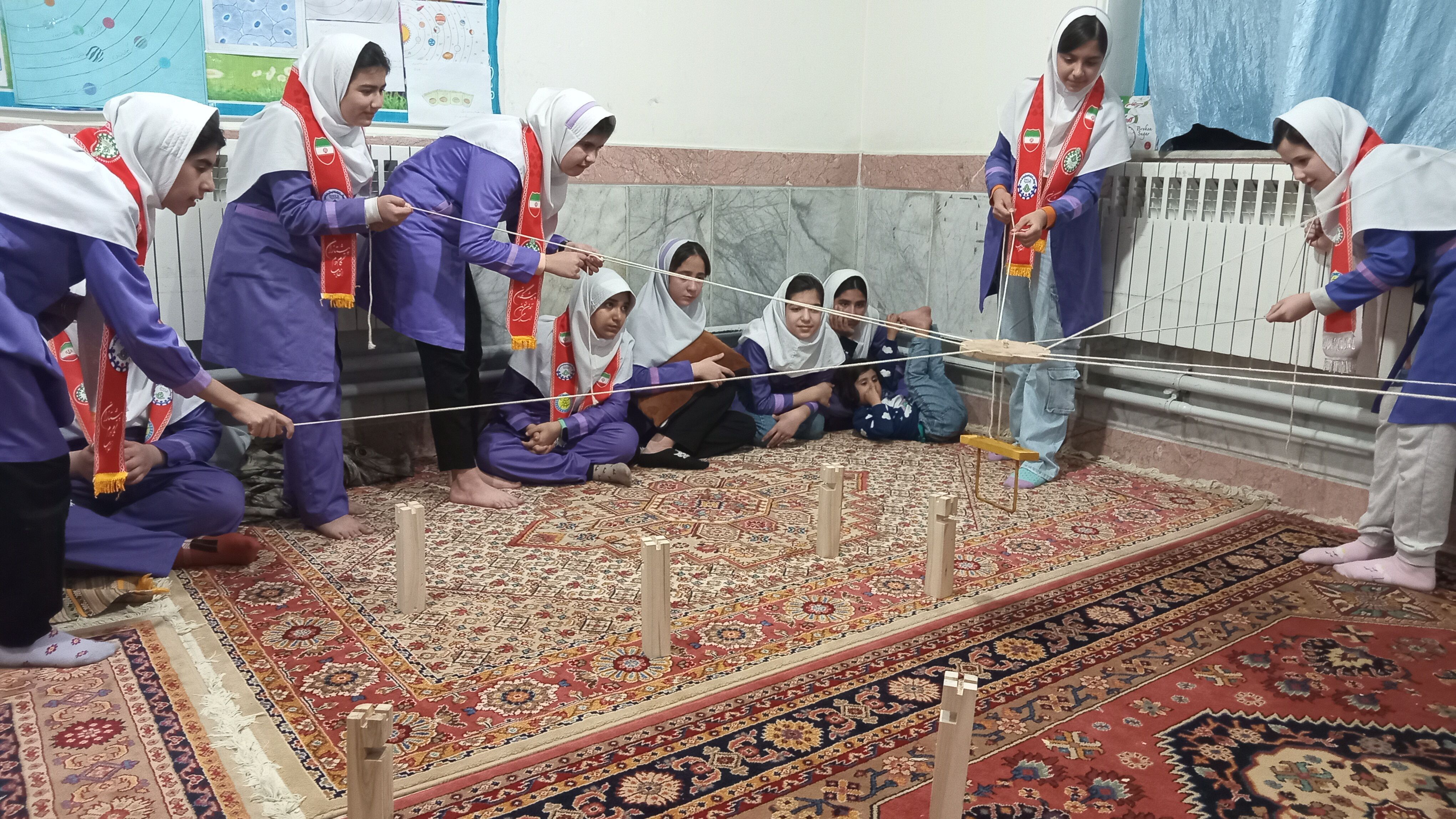اردوی درون‌مدرسه‌ای در شهرستان فاروج