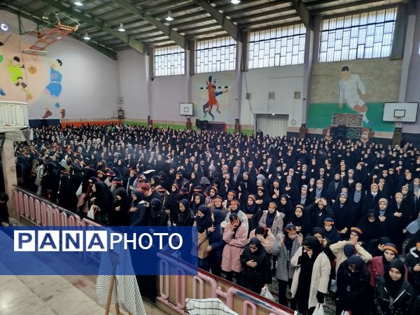 آیین سوگواری شهادت حضرت فاطمه الزهرا (س) در سالن مالک اشتر ناحیه یک مشهد 