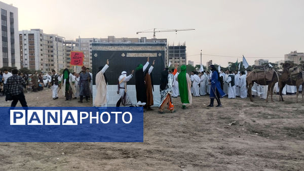 نمایش بازسازی واقعه غدیر در قم