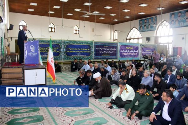 برپایی میز خدمت به‌مناسبت هفته دولت در میاندورود 