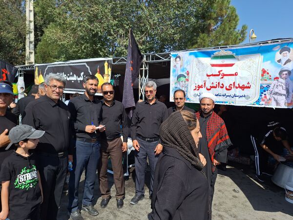 پیاده‌روی جاماندگان اربعین حسینی در مرودشت 