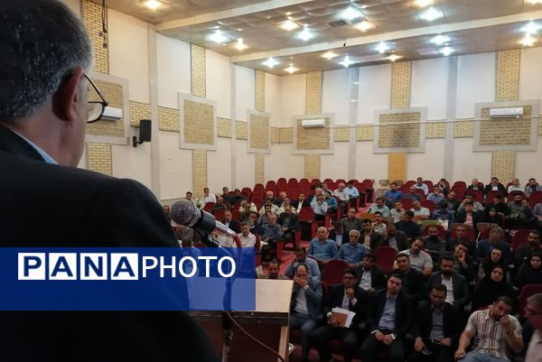 آیین تکریم و معارفه رئیس شعبه اول دادگاه عمومی و رئیس حوزه قضایی شهرستان بیضا 